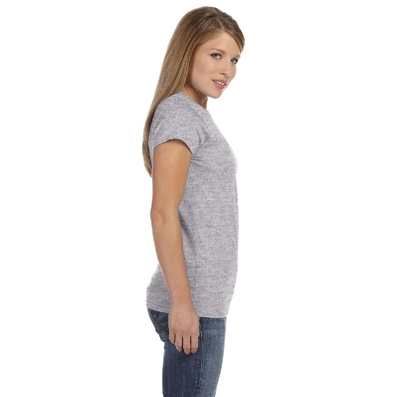 Gildan Women's RS Sport Grey Softstyle 4.5 oz. Fitted T-Shirt