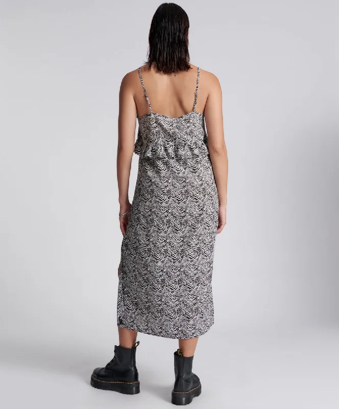 INTERFERENCE SLIP DRESS