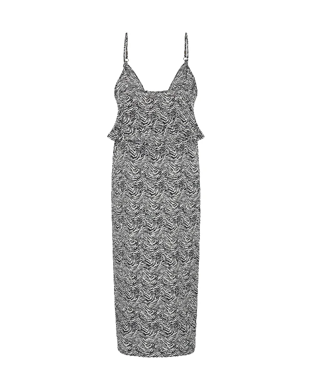 INTERFERENCE SLIP DRESS