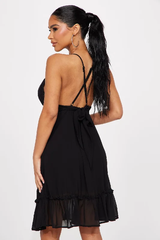 Sundance Babe Mini Dress - Black