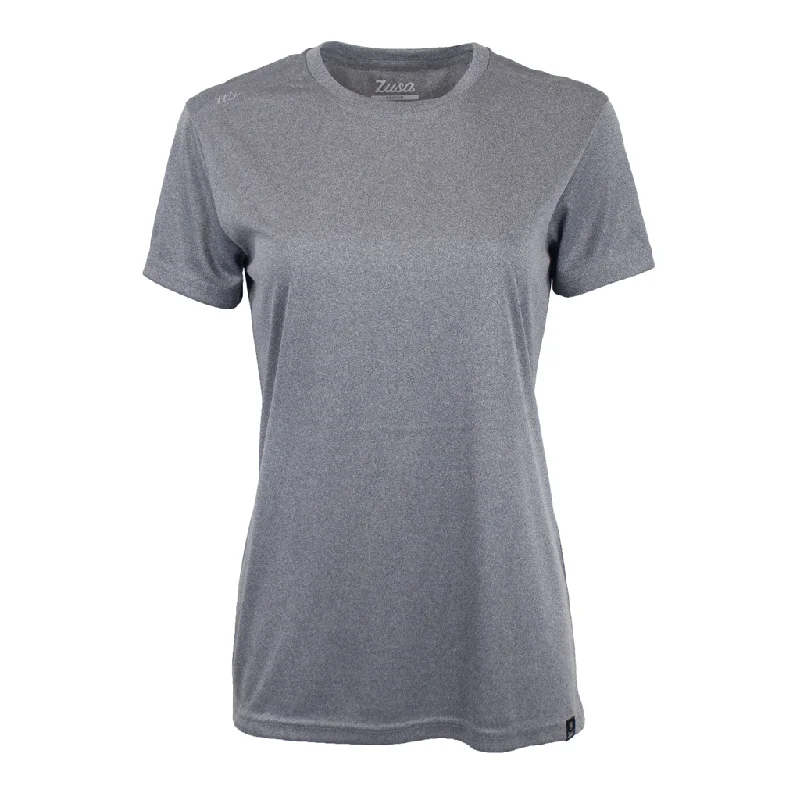 Zusa 3 Day Women's Charcoal Breezy Tee 2.0