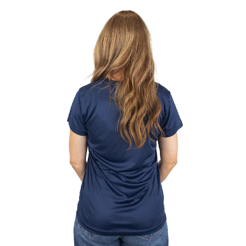 Zusa 3 Day Women's Navy Blue Breezy Tee 2.0