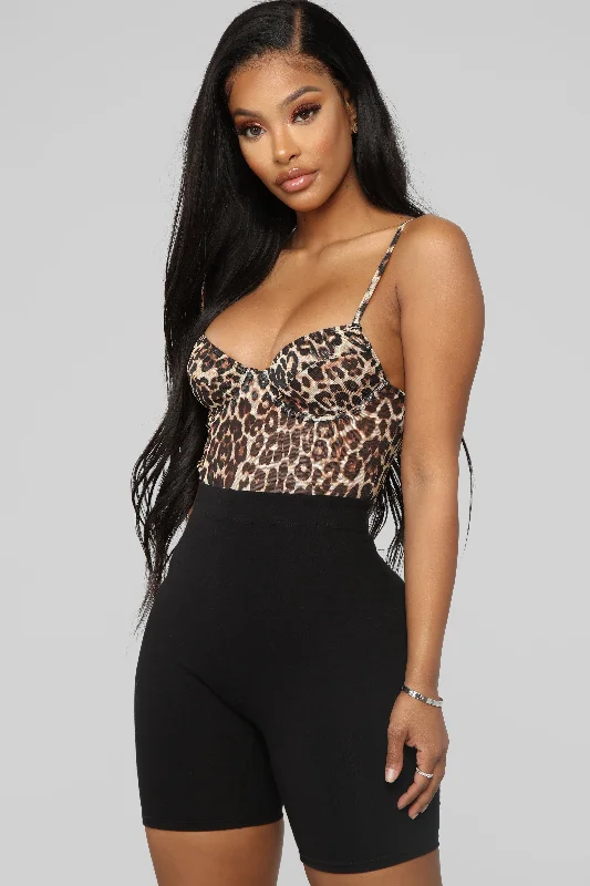 Dangerous Mami Bodysuit - Leopard