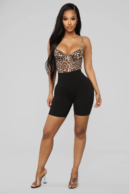 Dangerous Mami Bodysuit - Leopard