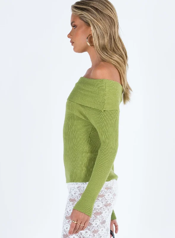 Kaiza Sweater Green