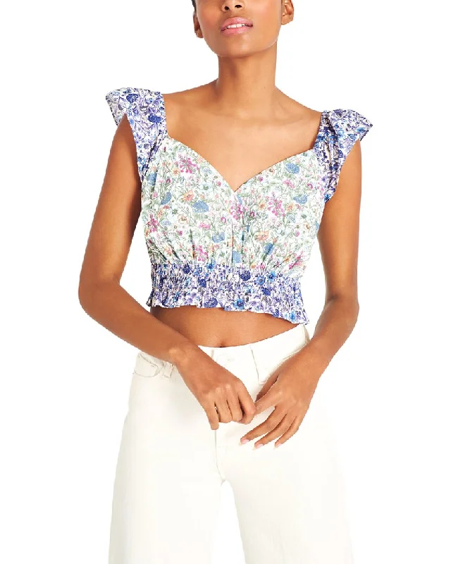 LoveShackFancy Drea Crop Top