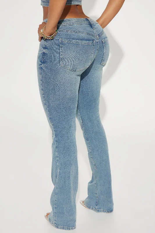 So Compatible Bootcut Jeans - Medium Wash