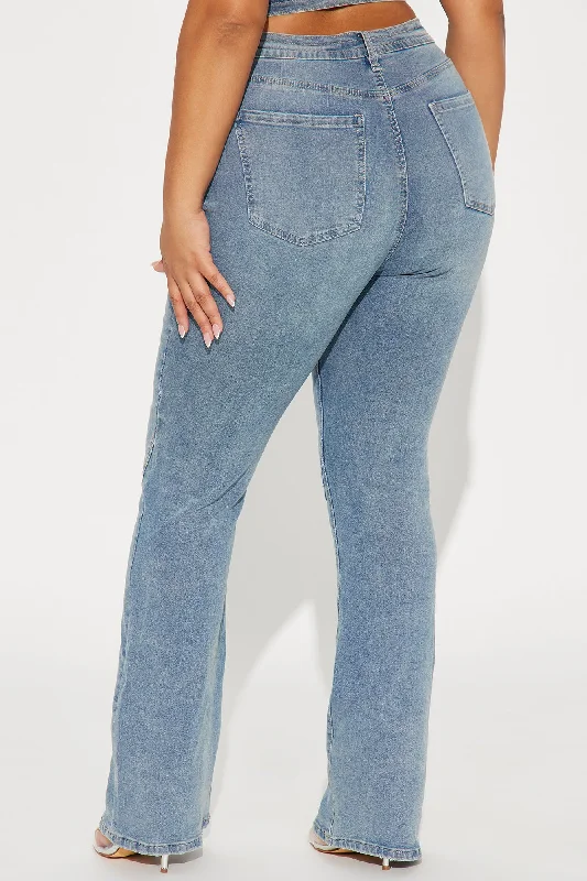 So Compatible Bootcut Jeans - Medium Wash