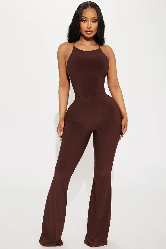 That's My Type Jumpsuit - Brown