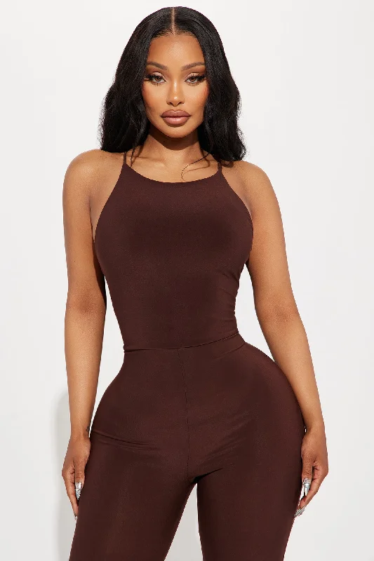 That's My Type Jumpsuit - Brown