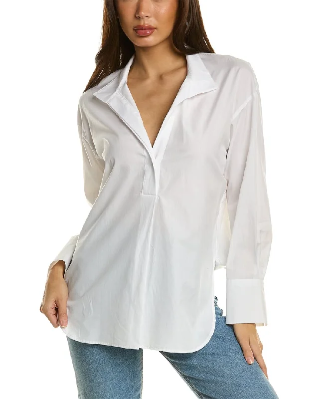 Vince Half Placket Shirt