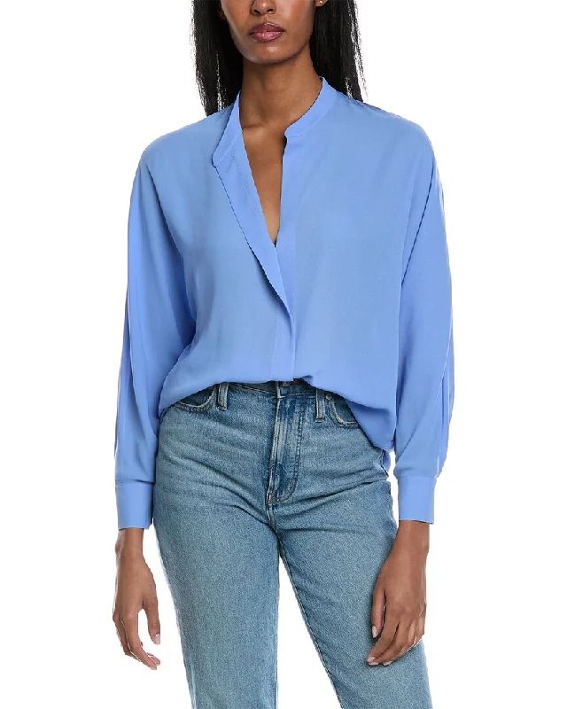 Vince Semi Sheer Blouse