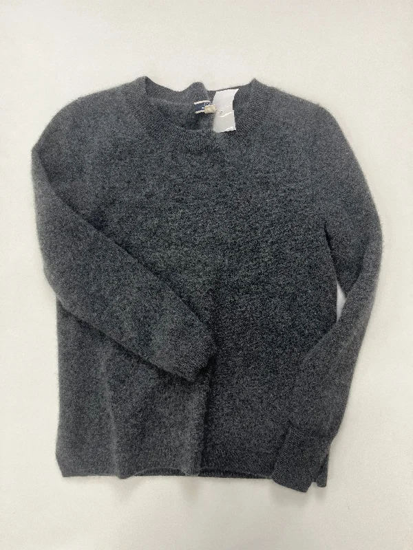 Grey Sweater Cardigan Cashmere J Crew, Size Xs