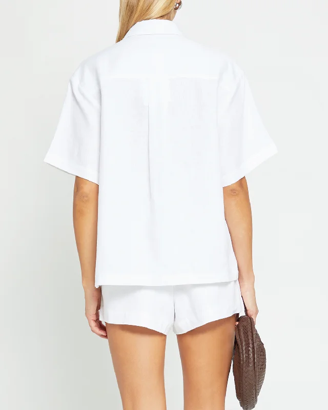 Lea Oversized Linen Shirt