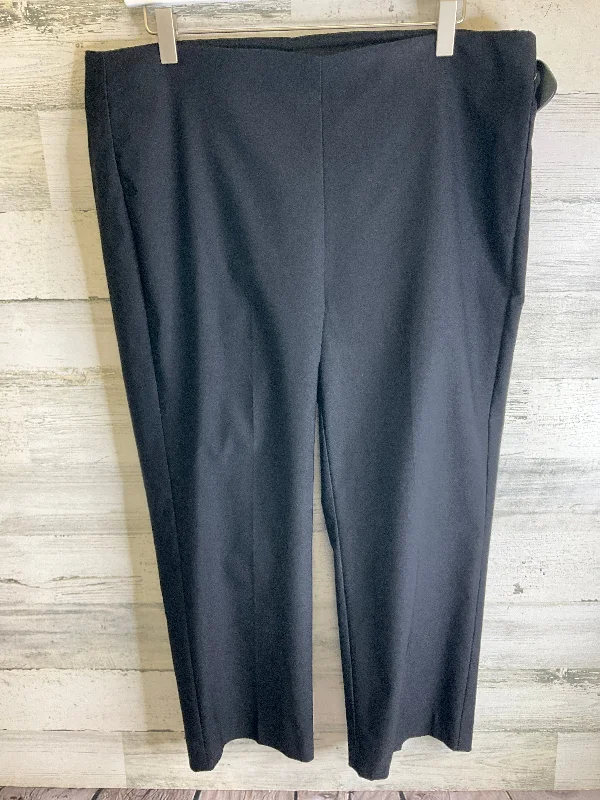 Pants Cropped By Chicos In Black, Size: 14