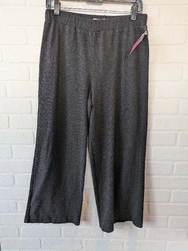 Pants Cropped By Madewell In Black, Size: 8