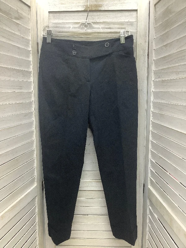 Pants Cropped By White House Black Market In Black, Size: 4