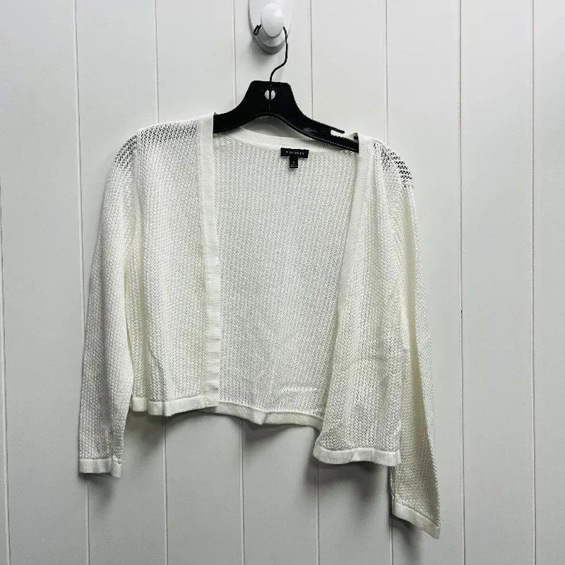 White Sweater Cardigan Talbots, Size S