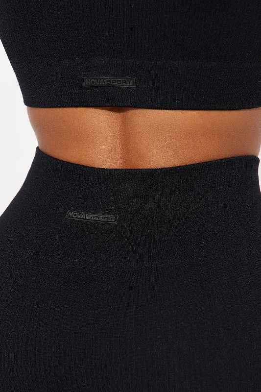 Body Goals Effortless Seamless Active Set - Black