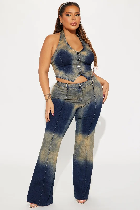 Mya Vintage Wash Denim Set - Vintage Wash