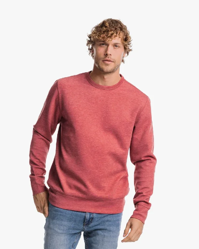 Men's Long Sleeve Lockley Interlock Heather Crew Shirt