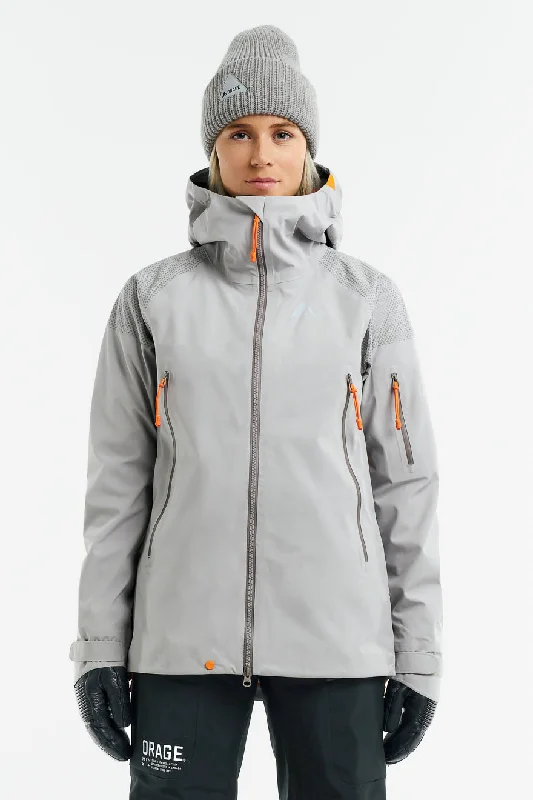 SAMPLE - Women's MTN-X Alpina Light 3L Jacket-Limestone