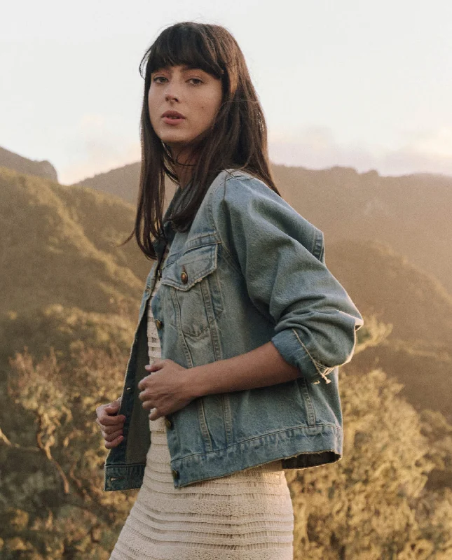 The Slouchy Jean Jacket. -- Great Plains Wash