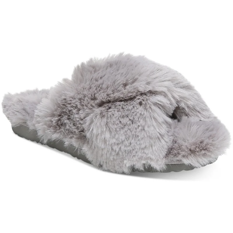 9 Medium / Grey Mist Faux Fur