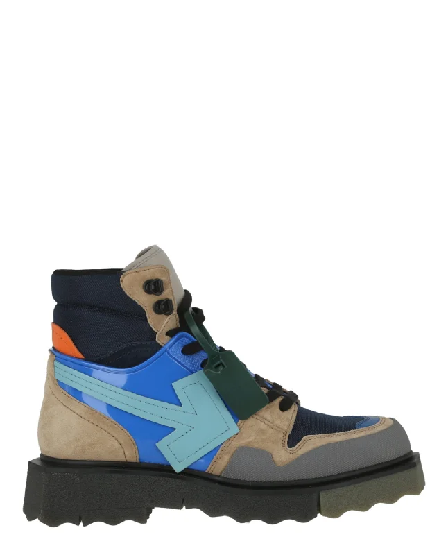 Off-White Mens Hiking Sponge Sneakerboot