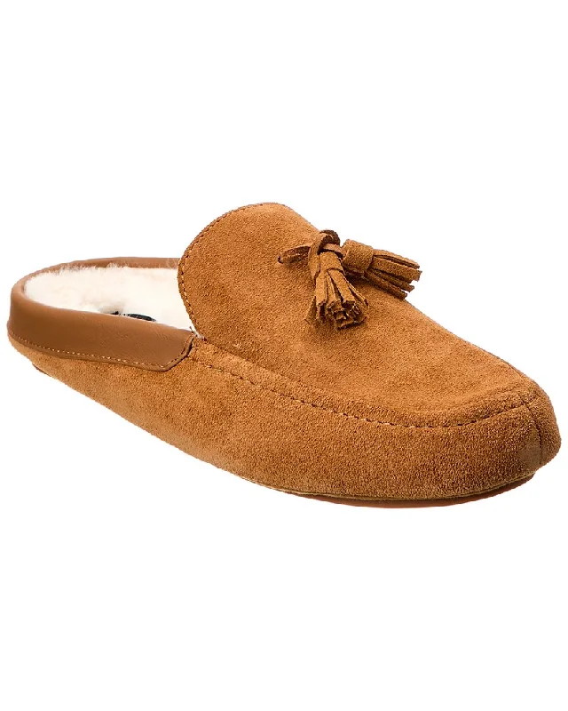 Ted Baker Iordan Tassel Suede Mule Slipper