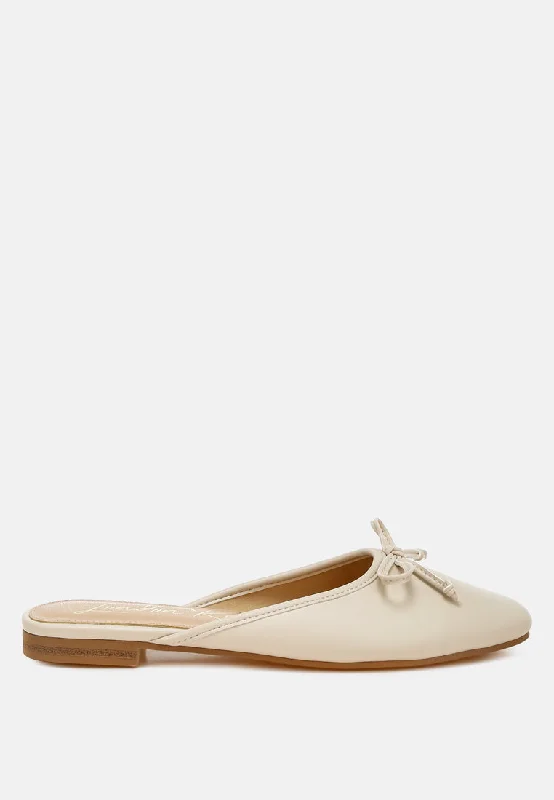 Eras Bow Slip-On Flat Mules