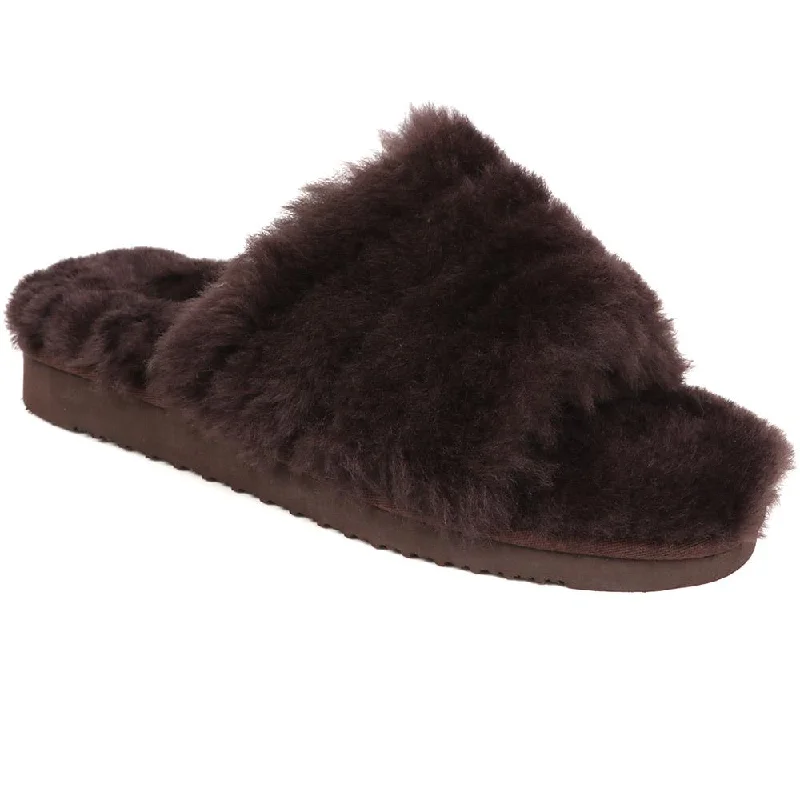 Falonda Faux Fur Slippers  - FALONDA / 326 074