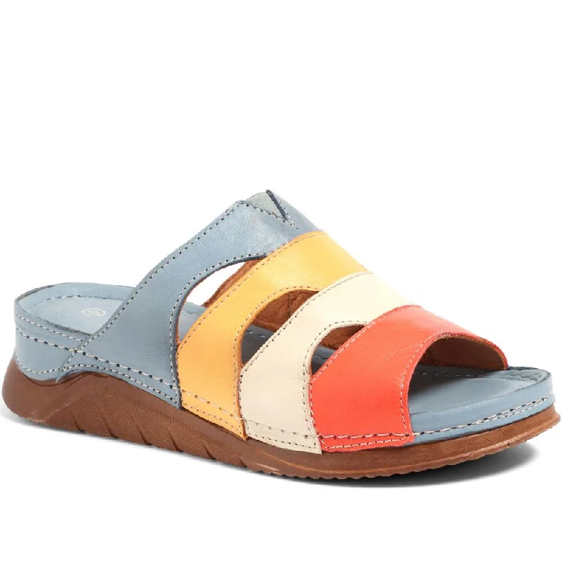 Leather Mule Sandals - DRTMA37003 / 323 850