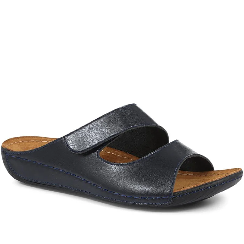 Wide Fit Adjustable Mules - MUYA31011 / 317 801